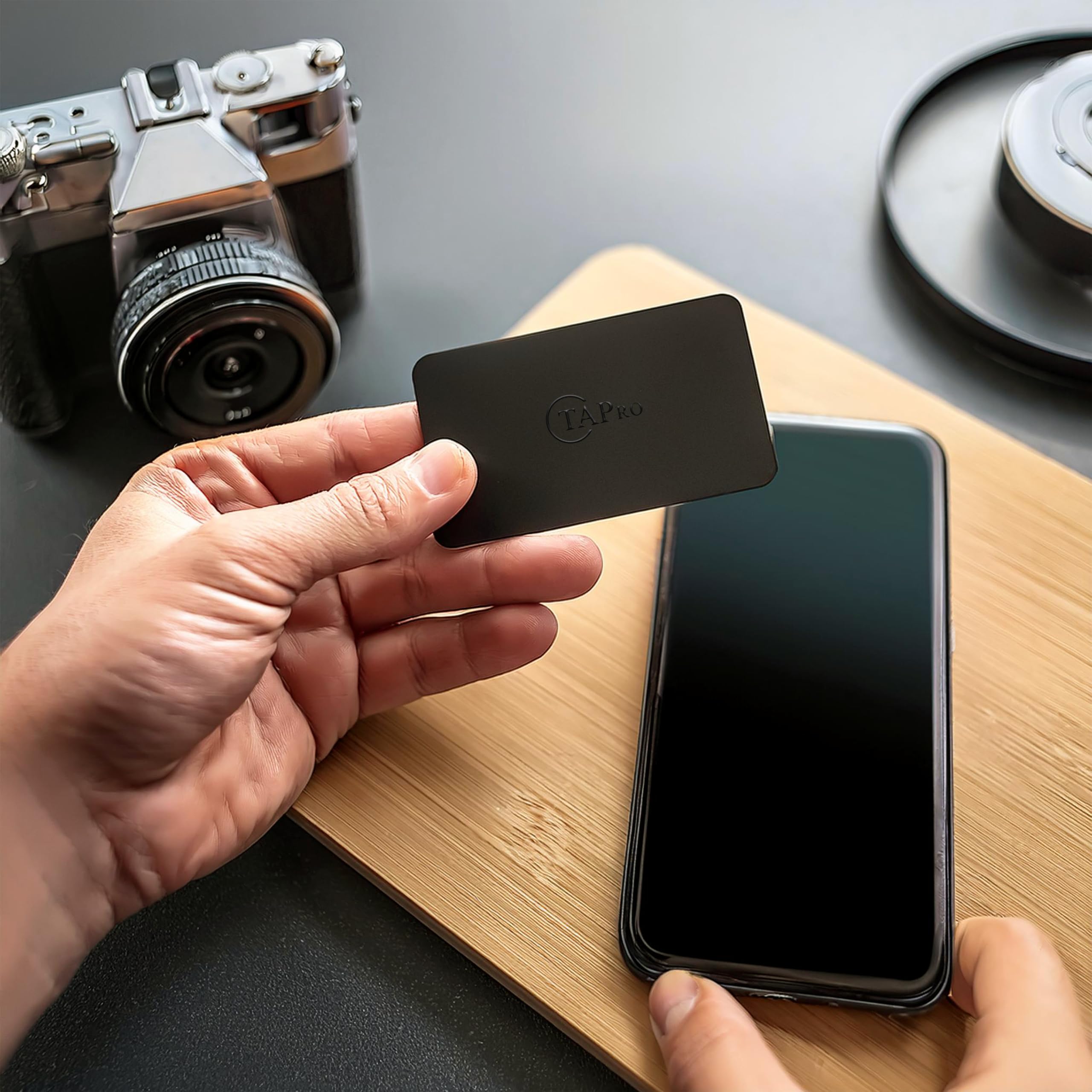 TAPro Digital Business Card-Tap to Share-NFC with QR Code-Custom Network Card - Pro Pruner