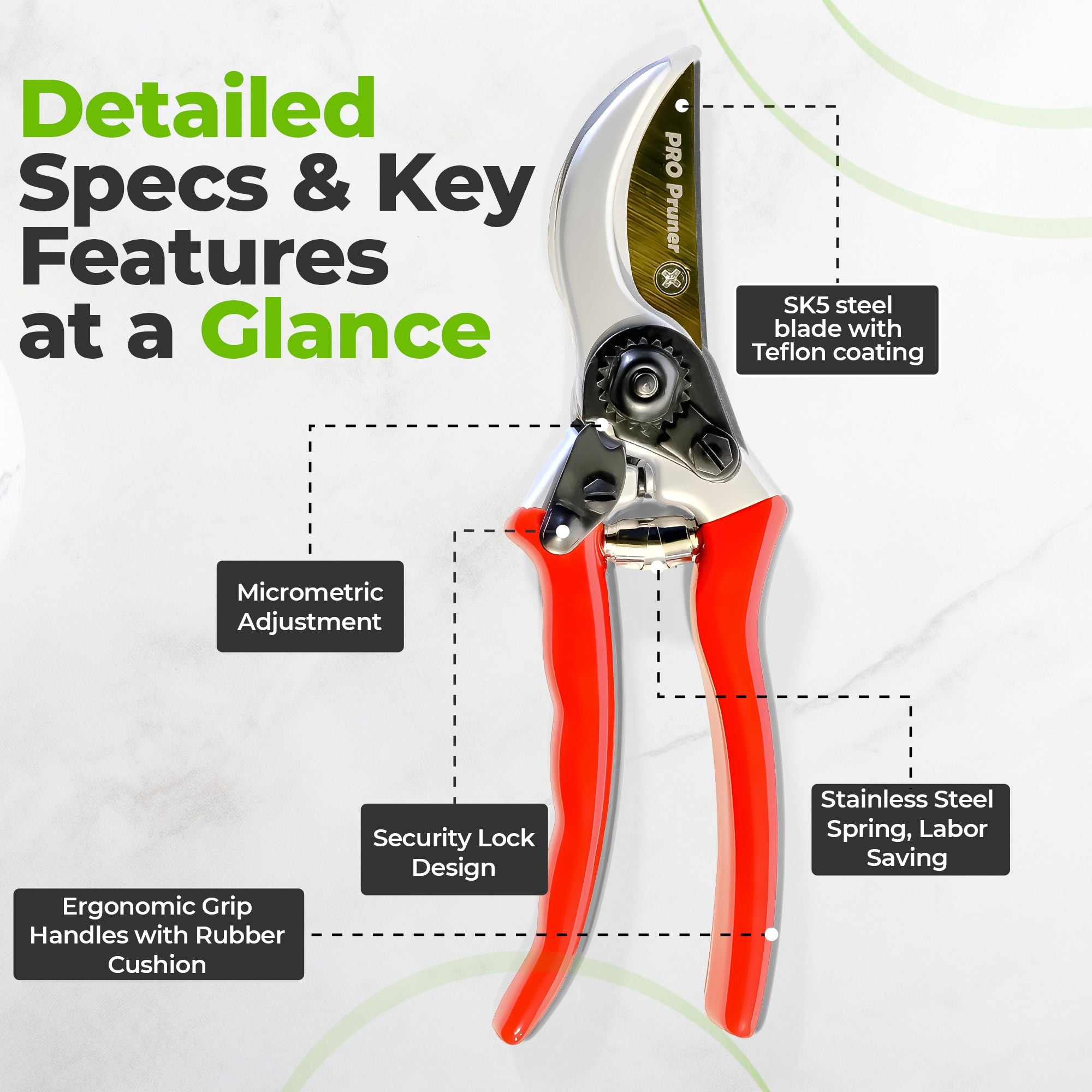 ClassicPRO Garden Shears -Titanium Blade