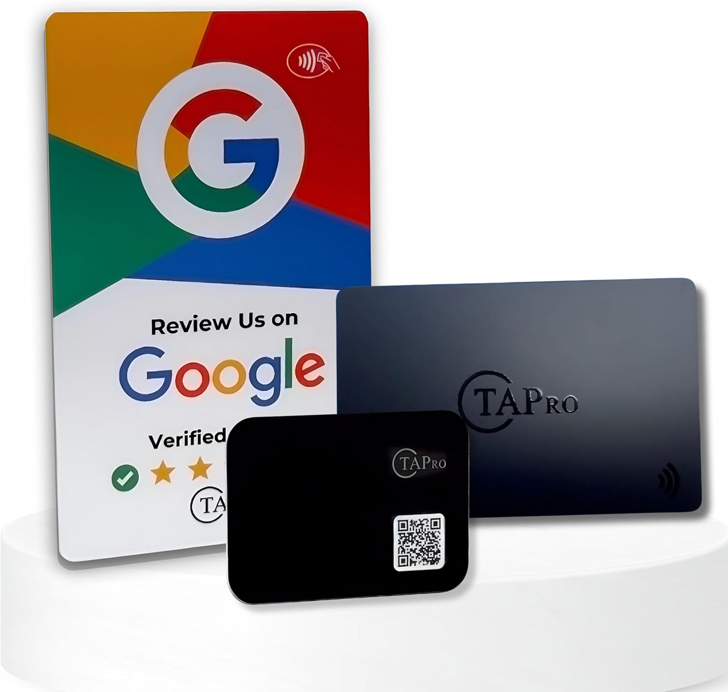 Google Review Card -1 Digital Business Card -1 Digital Mini Card Tap to Share-NFC & (3Item Bundle) - Pro Pruner