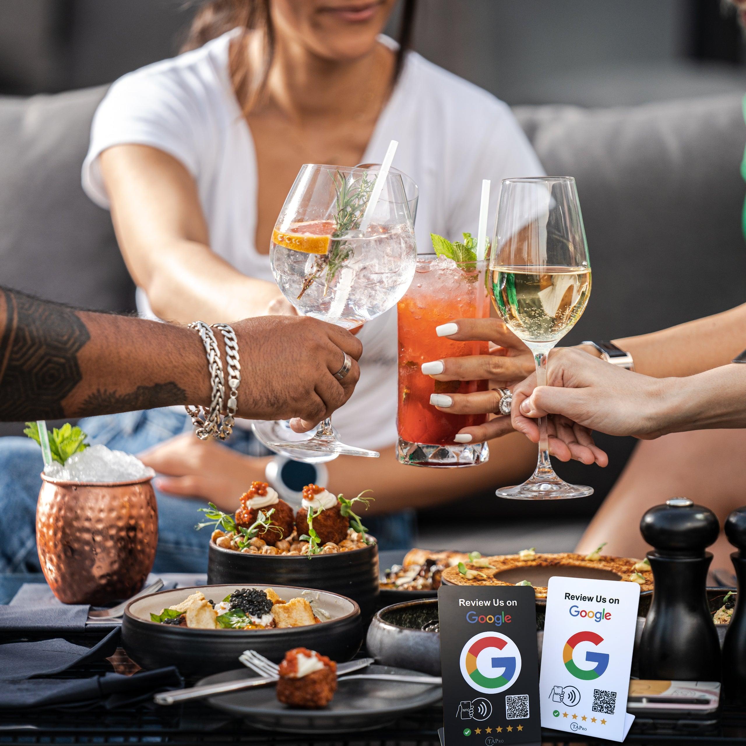 Google review automation, QR code customer feedback solution, Hands-free review collection