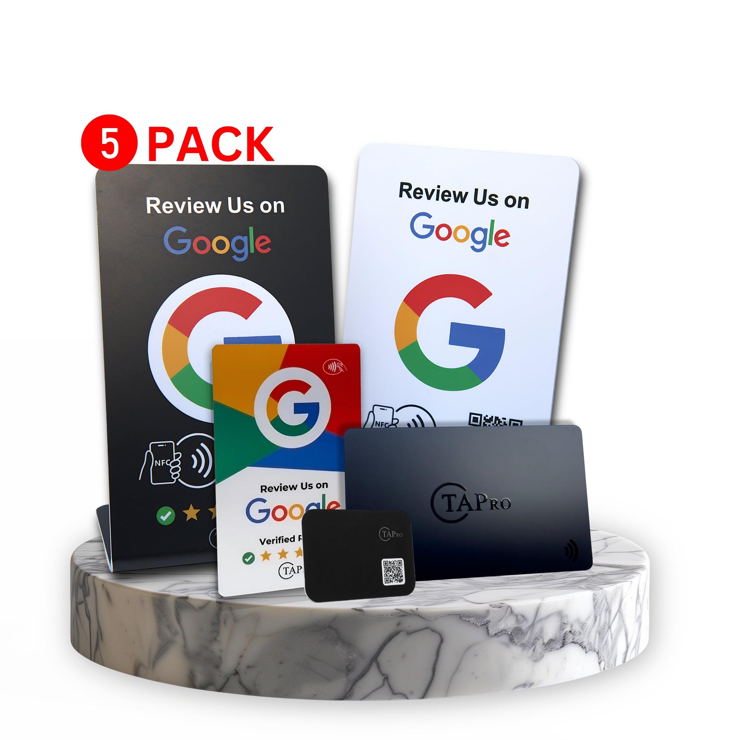 NFC Google Review Stand Nfc  - by TAPro (Black) Hot Seller - Review Us On Google  High Quality Product - Pro Pruner