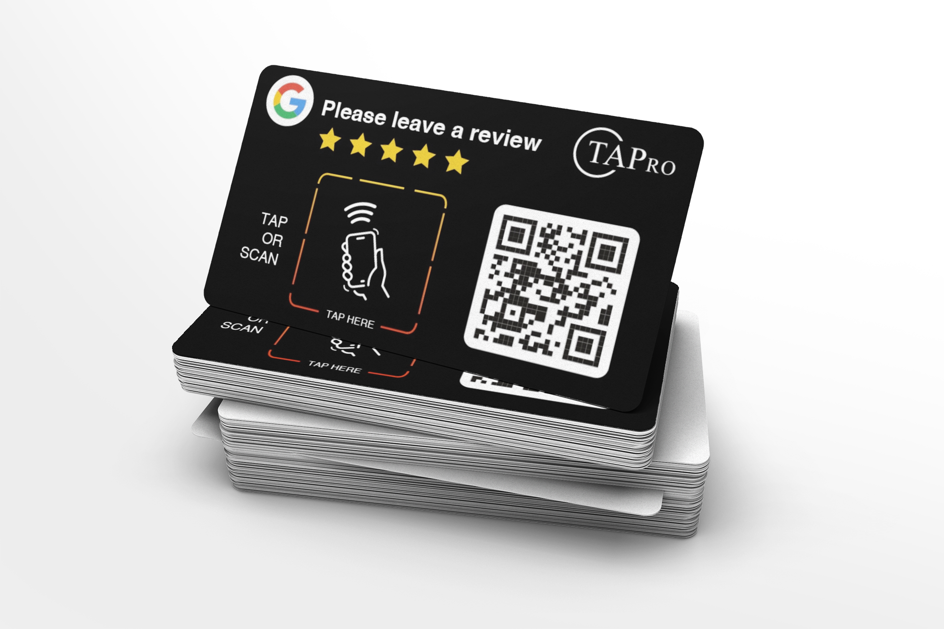 Tap Pro Google Review Card 3M - Unlimited Tap for NFC & QR Code - Pro Pruner